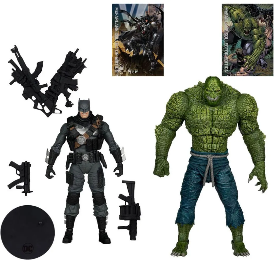 McFarlane Toys DC Multiverse Batman vs. Killer Croc 2-Pack