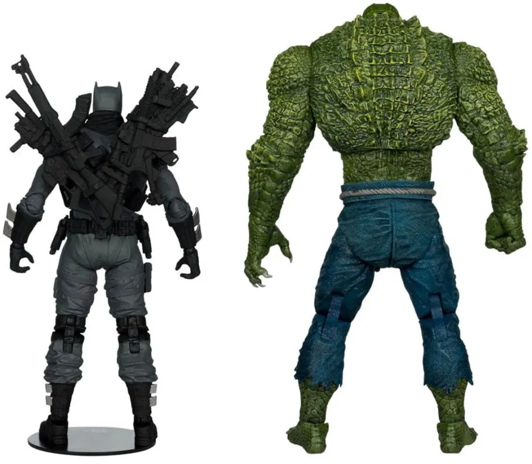 McFarlane Toys DC Multiverse Batman vs. Killer Croc 2-Pack - 18cm Action Figuur - Multi - afbeelding 3 van 6