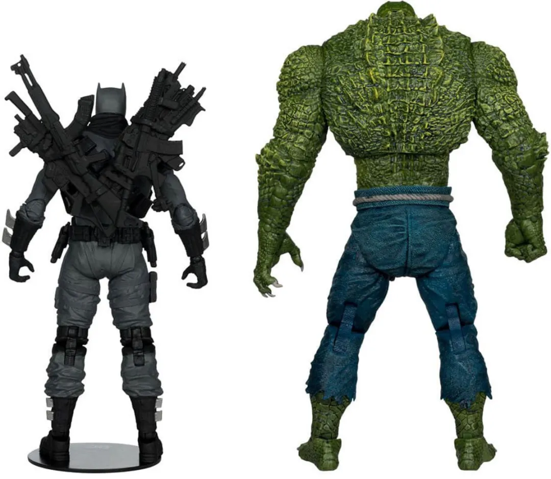 McFarlane Toys DC Multiverse Batman vs. Killer Croc 2-Pack - 18cm Action Figuur - Multi - afbeelding 2 van 6
