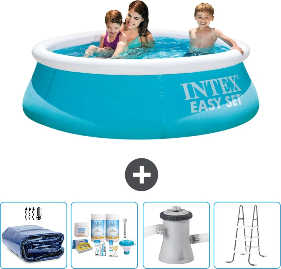 Intex Easy Set Zwembad 183x51cm - Blauw - 880L - MPN 28101NP-Blauw