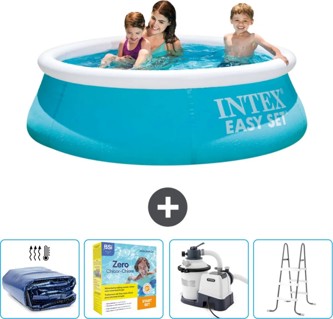 Intex Easy Set Zwembad 183x51cm - Blauw - 880L - MPN 28101NP-Blauw