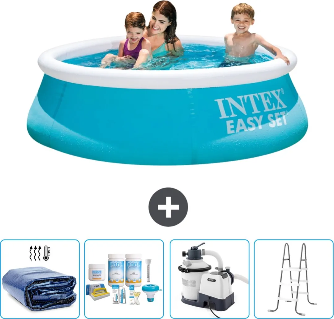 Intex Easy Set Zwembad 183x51cm - Blauw - 880L - MPN 28101NP-Blauw