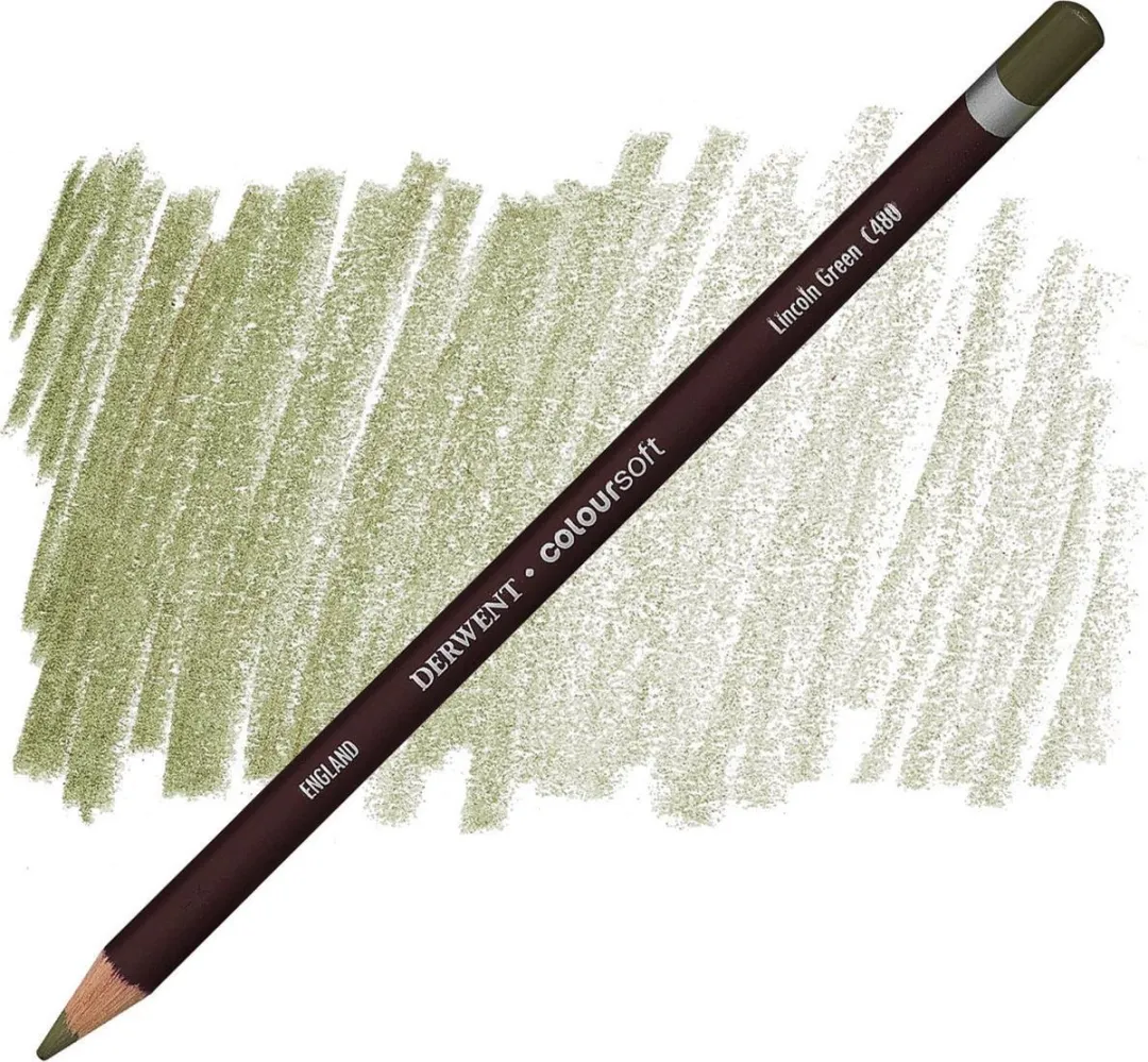 Derwent Coloursoft Potlood Lincoln Green C480