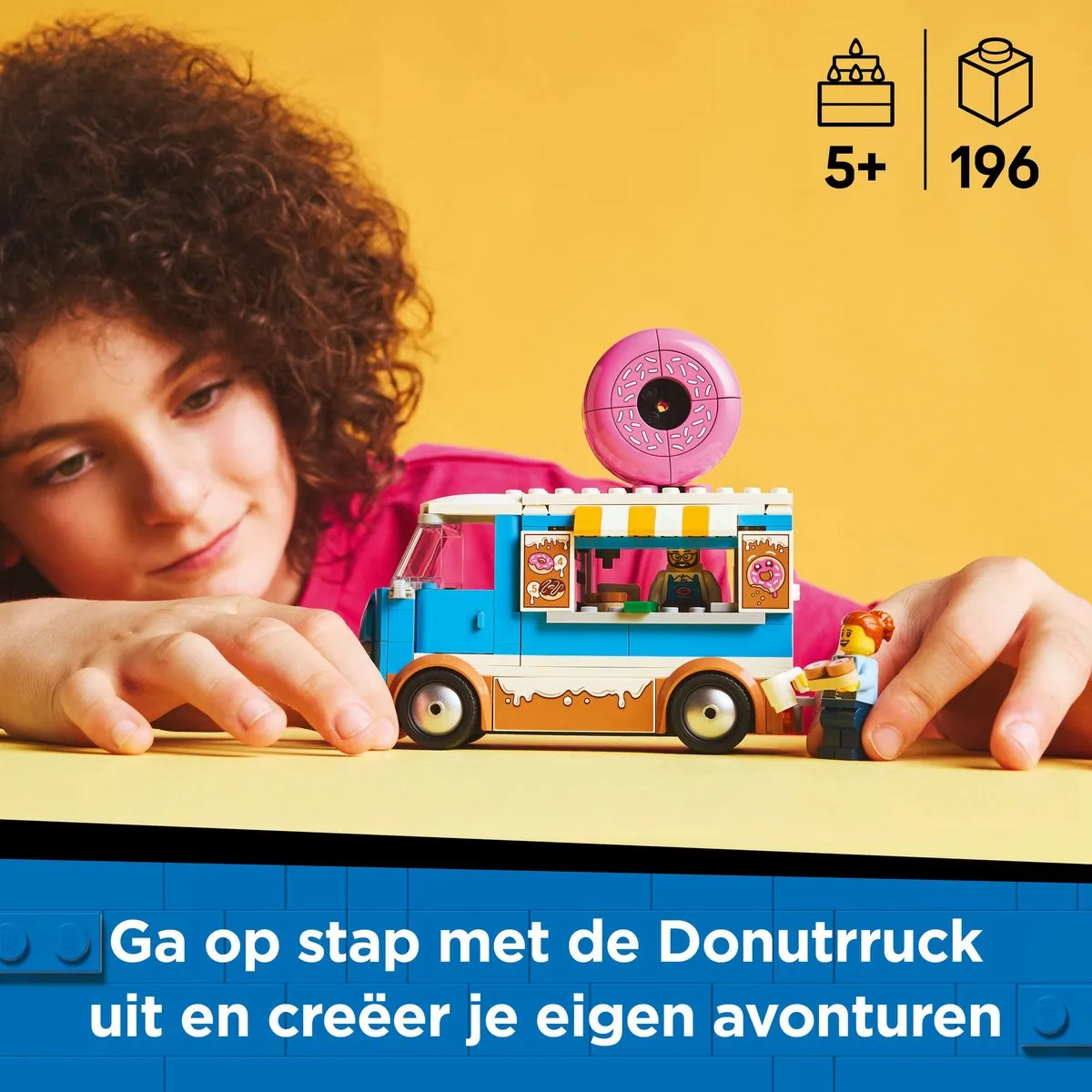 LEGO City Donuttruck 60452 - 196 Stukken