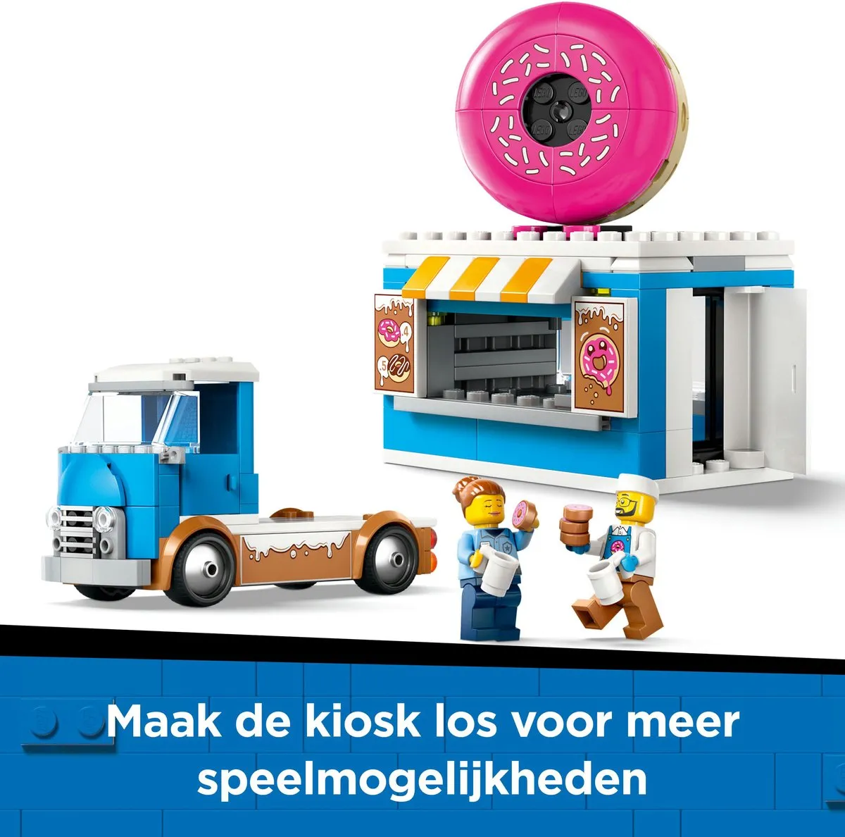LEGO City Donuttruck 60452 - 196 Stukken - afbeelding 6 van 6