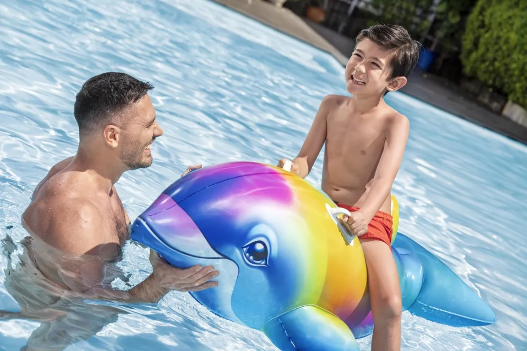Bestway Dolphin Daydream Zwembad Ride-On Multicolor
