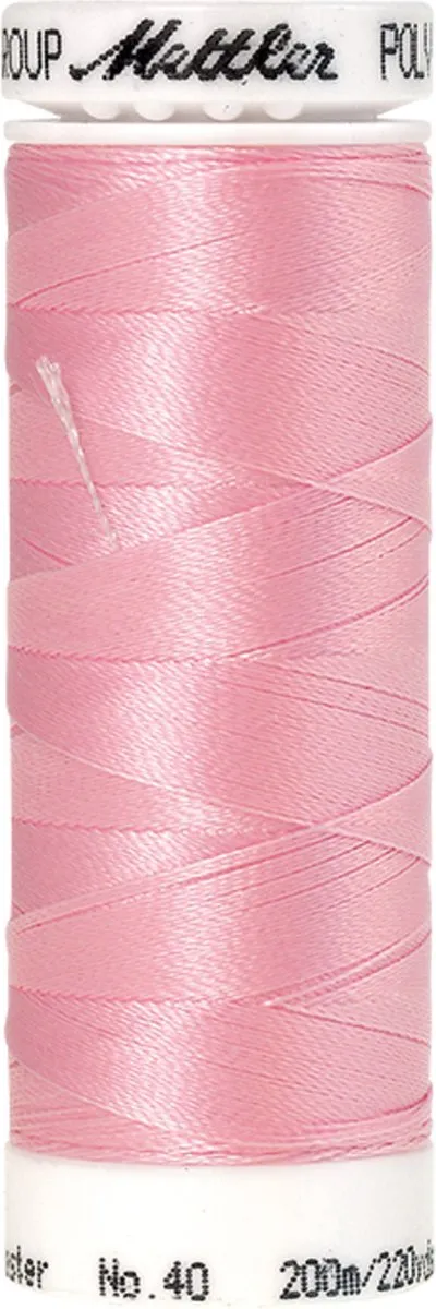 Amann Mettler Polysheen Borduurgaren Roze 200m