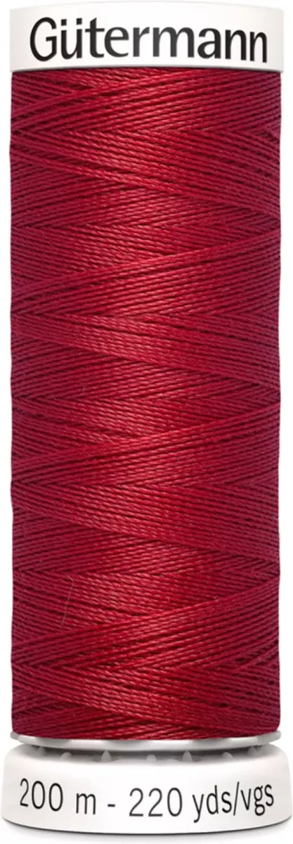 Gutermann Polyester Naaigaren 200m - Rood