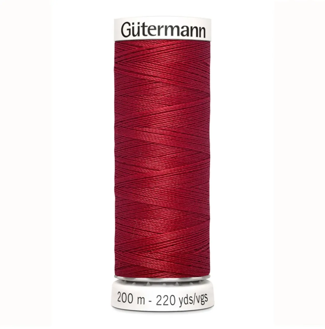 Gutermann Polyester Naaigaren 200m - Rood