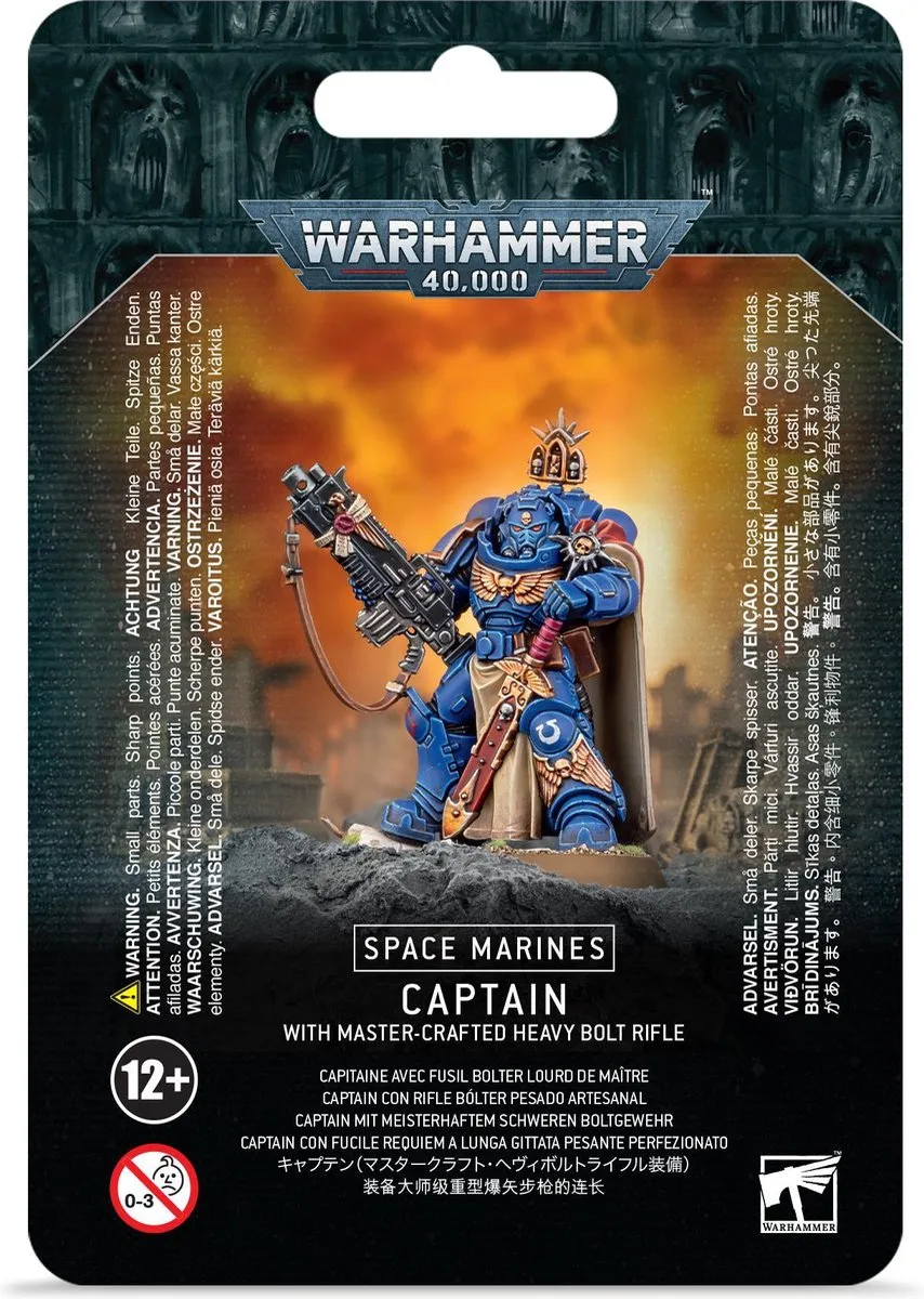 Games Workshop Space Marines Captain Master-Crafted Boltgeweer