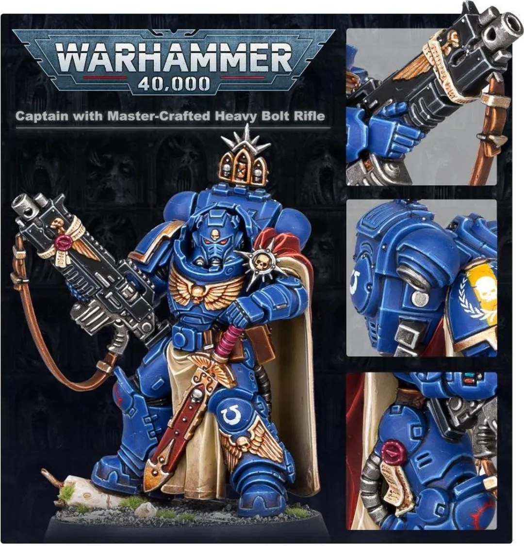 Games Workshop Space Marines Captain Master-Crafted Boltgeweer