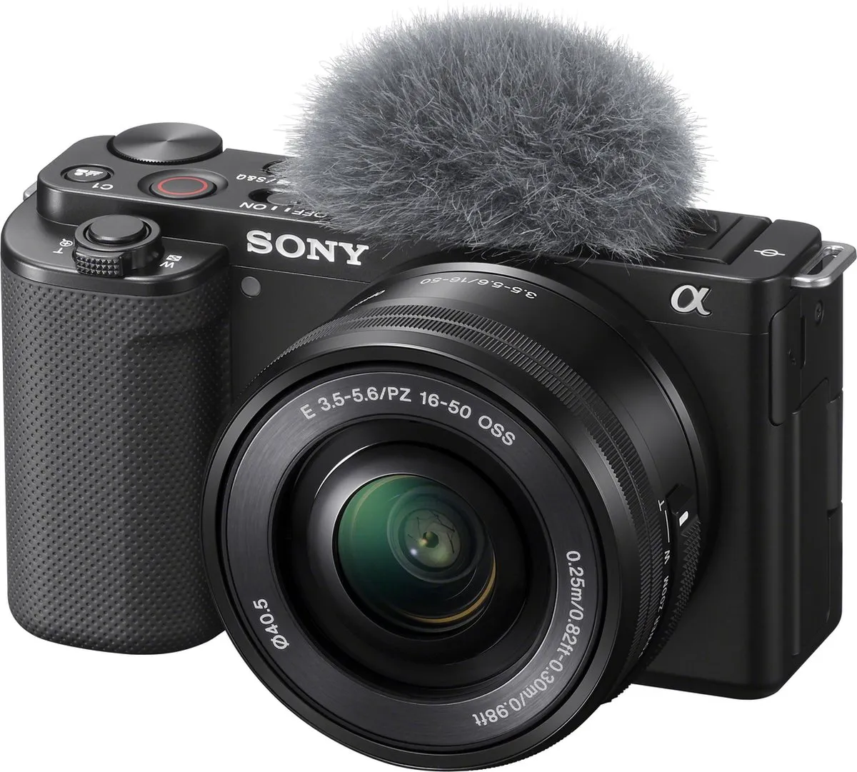 Sony Vlogcamera ZV-E10 - Compact systeemcamera - + E 16-50mm f/3.5-5.6 OSS-lens