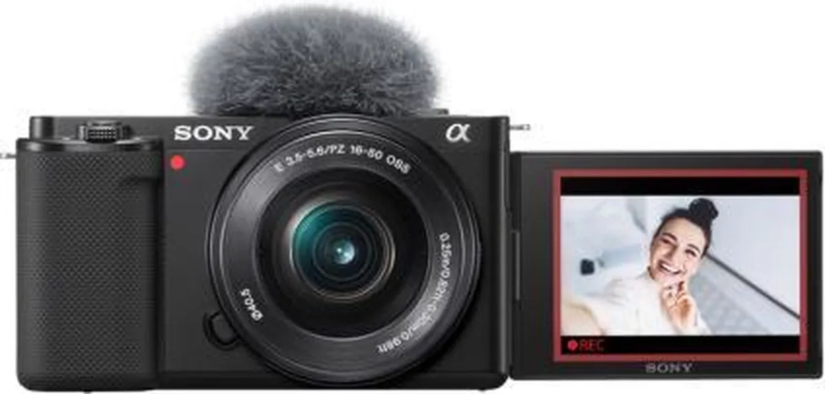 Sony Vlogcamera ZV-E10 - Compact systeemcamera - + E 16-50mm f/3.5-5.6 OSS-lens