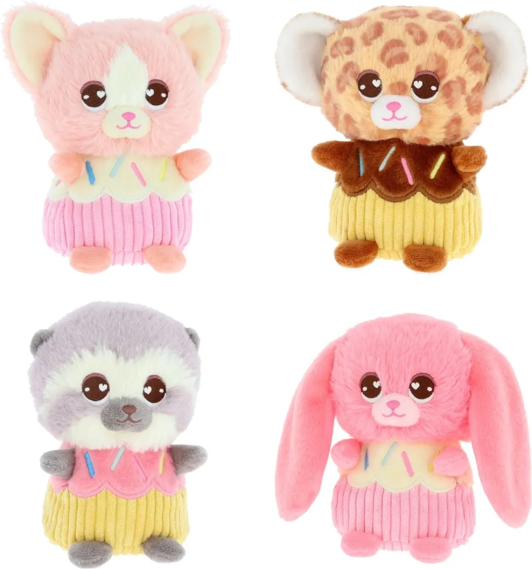 Keel Toys Bakery Cupcake Knuffels 12cm
