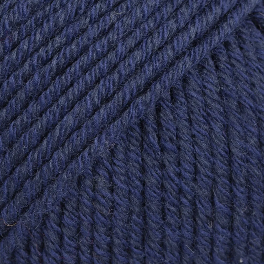 Drops Cotton Merino Uni Colour Marineblauw Wol/Katoen Garen