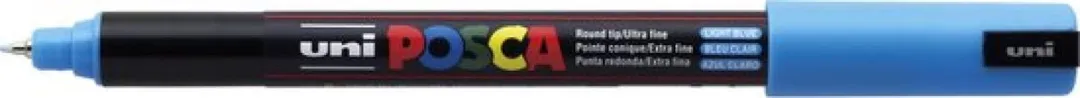 Posca PC1MR EF Verfstift Lichtblauw