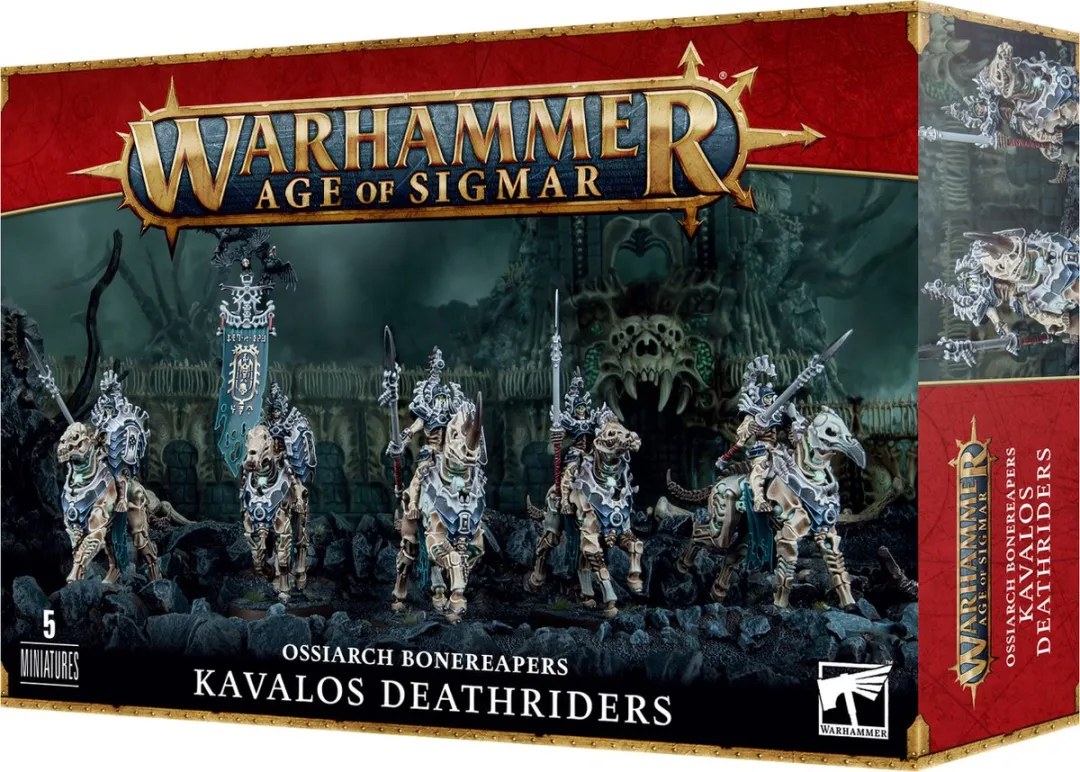 Games Workshop Ossiarch Bonereapers Kavalos Deathriders