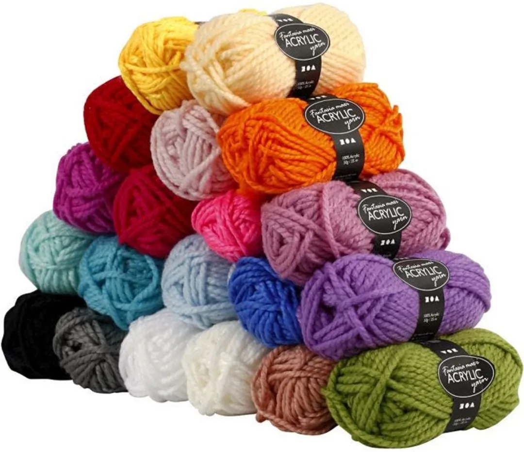 Creativ Company Fantasia Acrylgaren Set