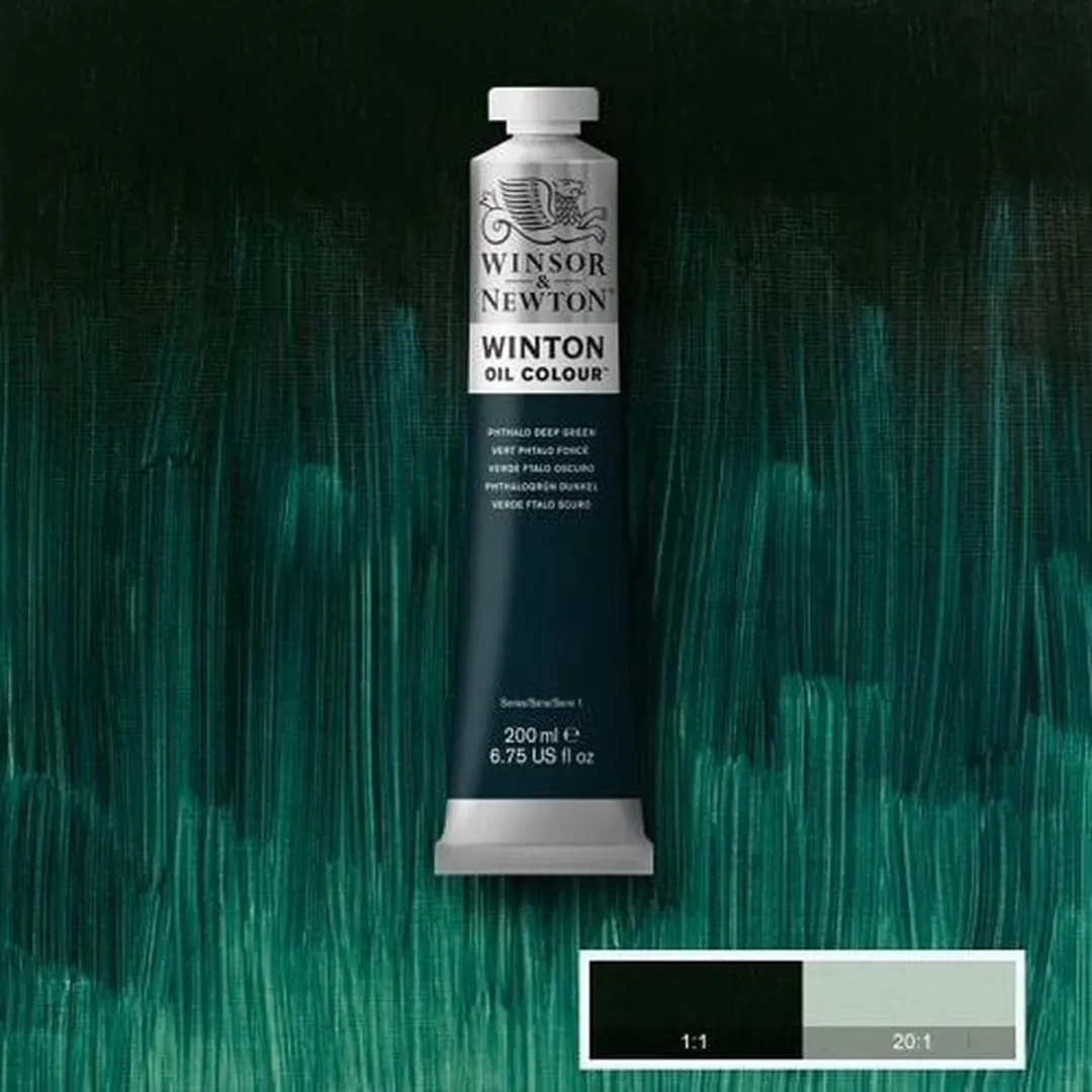 Winsor & Newton Winton Olieverf Phthalo Diepgroen 200ml