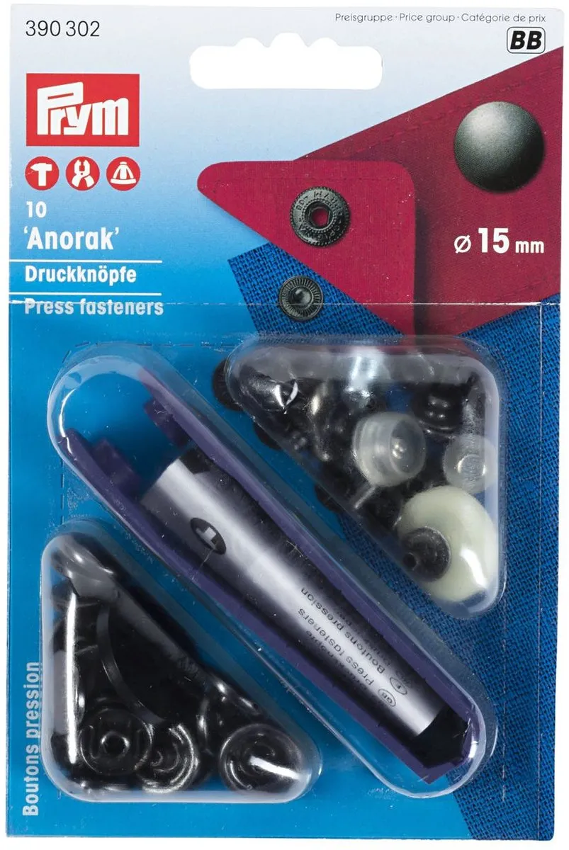 Prym Drukknopen Startset 15mm - 1 Stuk Divers
