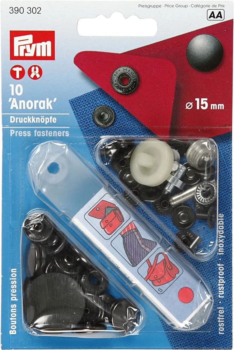 Prym Drukknopen Startset 15mm - 1 Stuk Divers - afbeelding 6 van 6