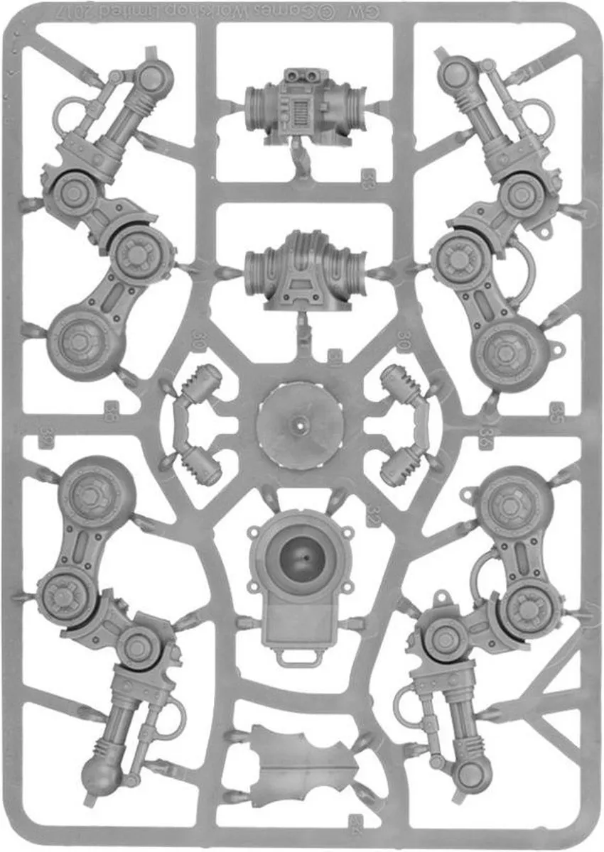Games Workshop Imperial Knights Knight Armigers 148 Onderdelen - afbeelding 6 van 6