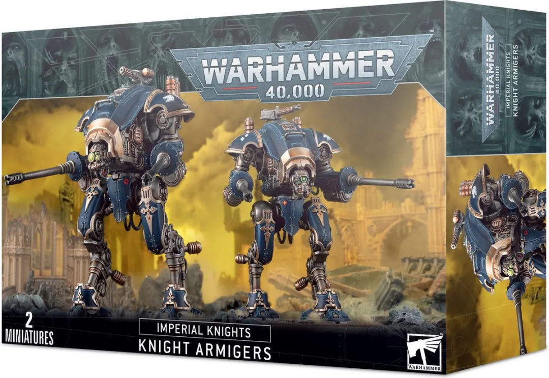 Games Workshop Imperial Knights Knight Armigers 148 Onderdelen
