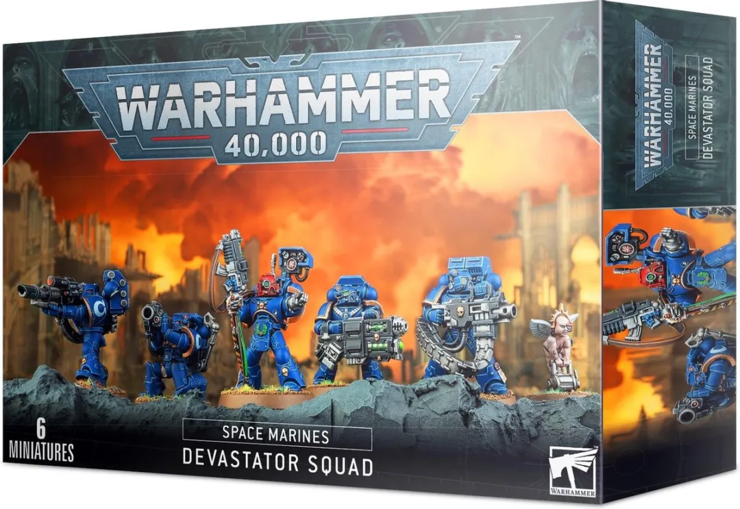 Games Workshop Warhammer 40.000 Space Marines Devastator Squad