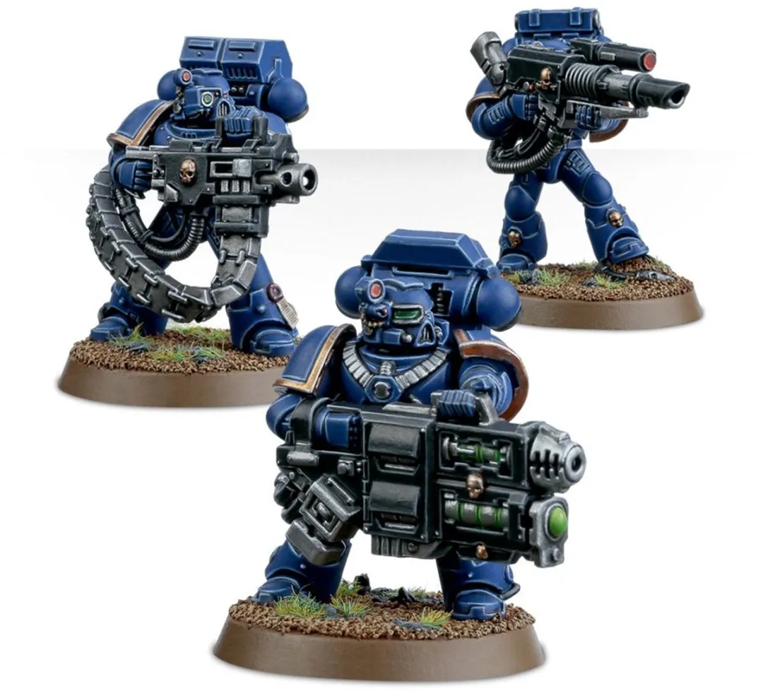 Games Workshop Warhammer 40.000 Space Marines Devastator Squad - afbeelding 6 van 6