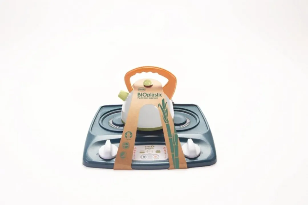 Dantoy BIO Kettle & Stove Top - 12-delig - Multicolor