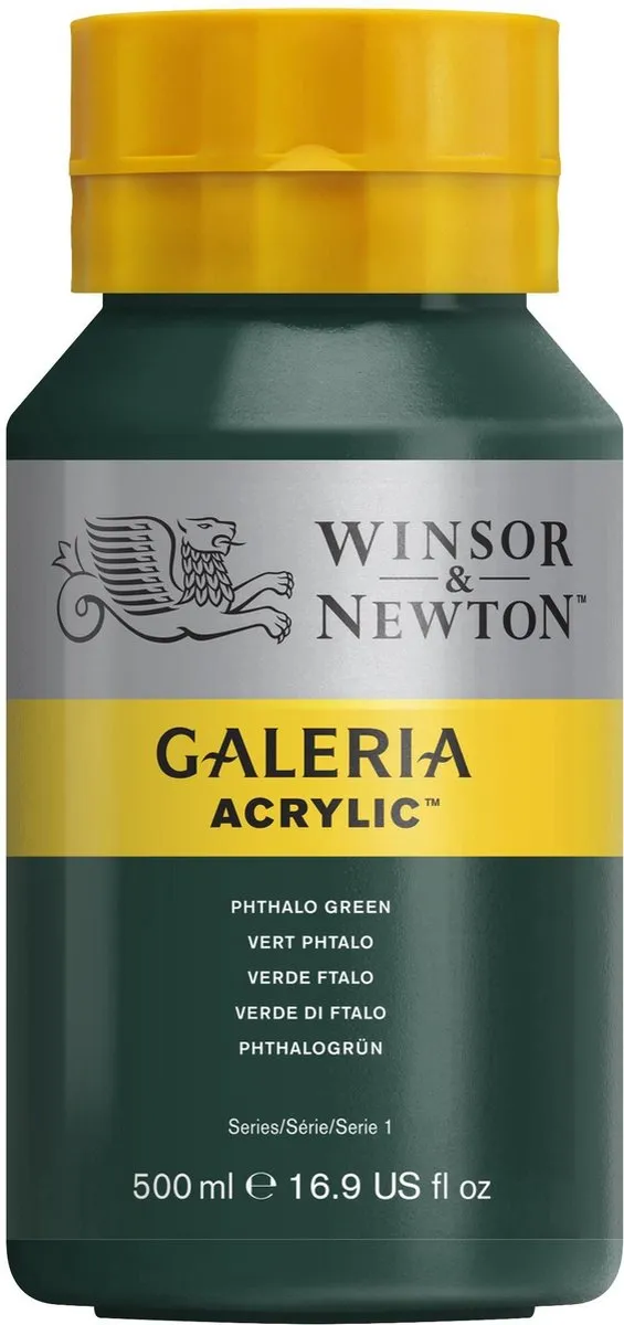 Winsor & Newton Galeria Acryl Phthalo Green 500ml