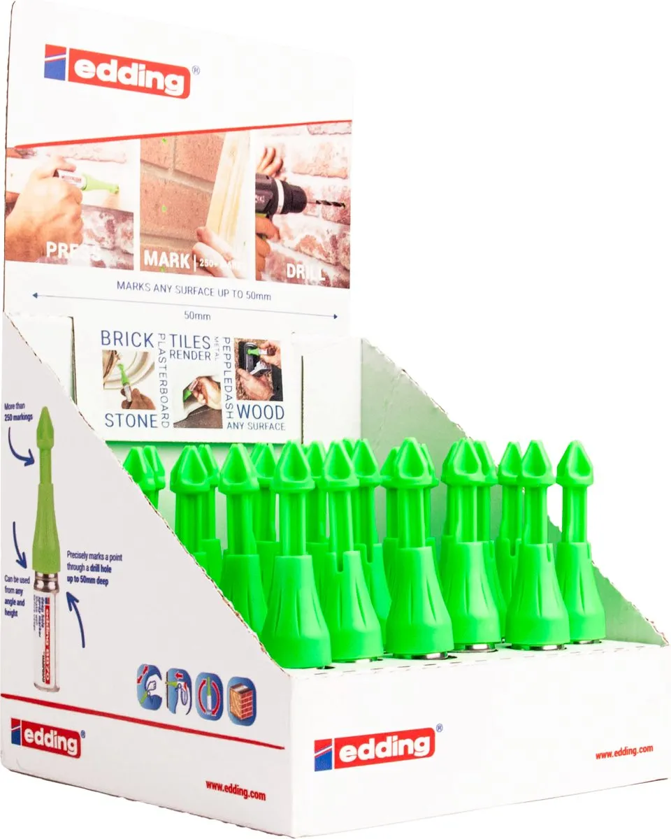 edding E-8870 Marker Diepe Gaten