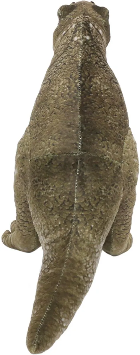 PIA Soft Toys Pluche Knuffel T-rex 43cm - Groen/Grijs