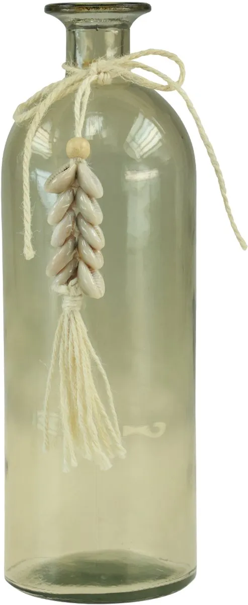 Kaemingk Porseleinen Slakkenvaas Maritiem - 26cm - 2 Stuks