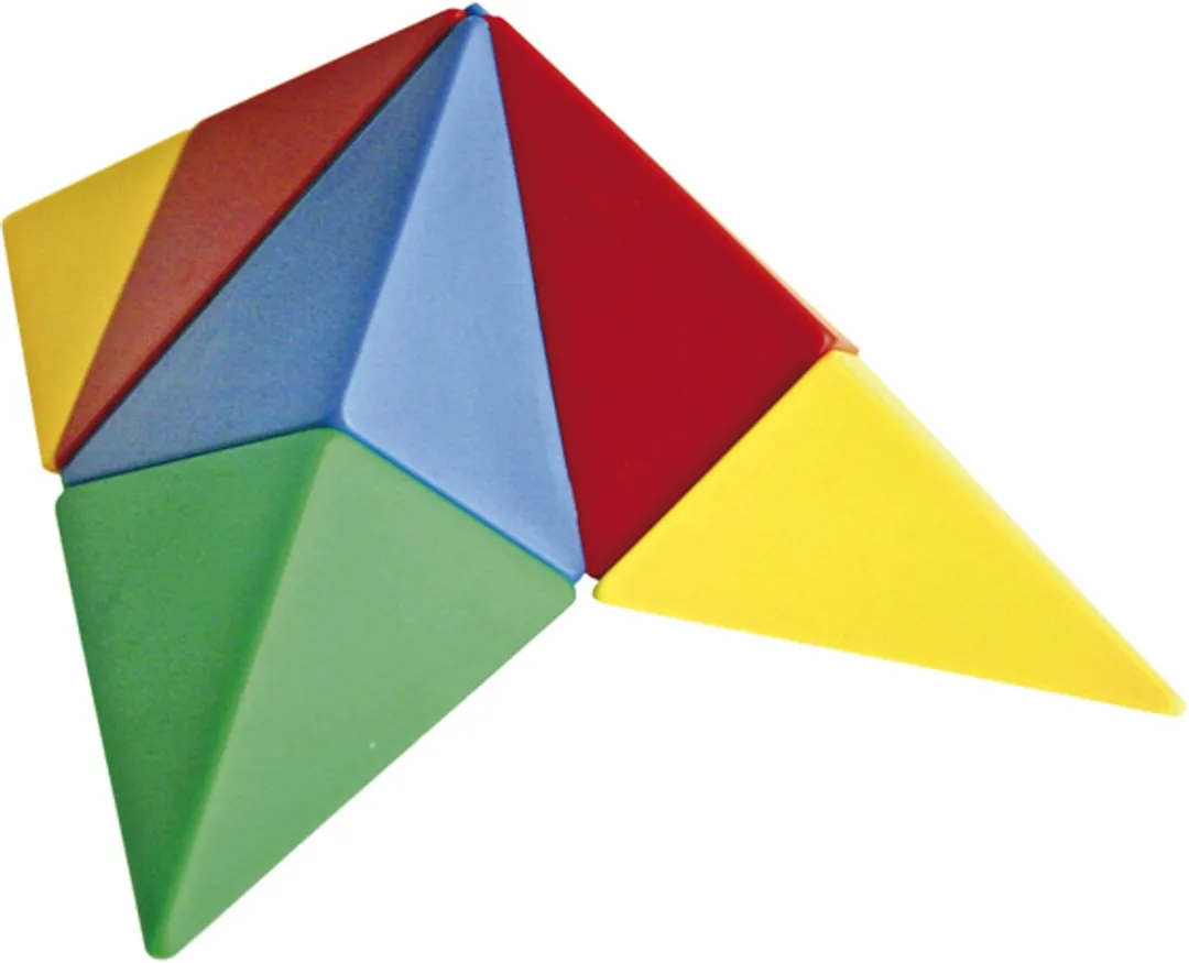 Eduplay Magnetische Kubus - 2 Stuks Multicolor