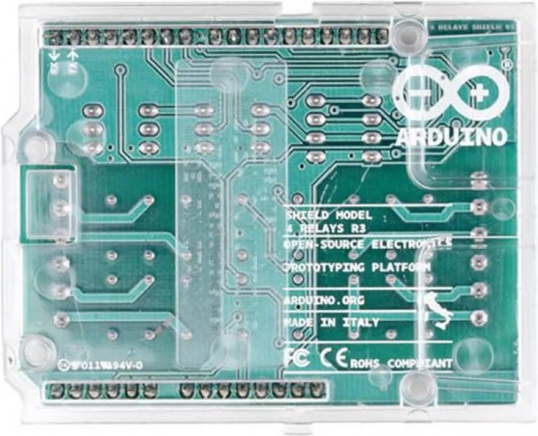 Arduino A000110 Shield 4 Relays Uitbreidingsmodule