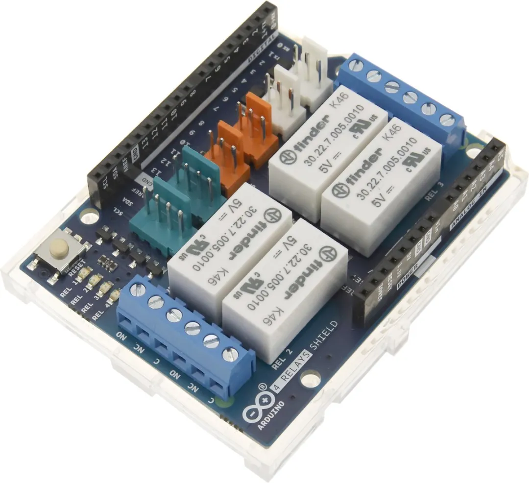 Arduino A000110 Shield 4 Relays Uitbreidingsmodule