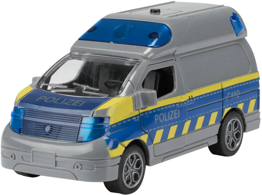 Toi-Toys Cars & Trucks Politiebusje Licht & Geluid MPN 23742B