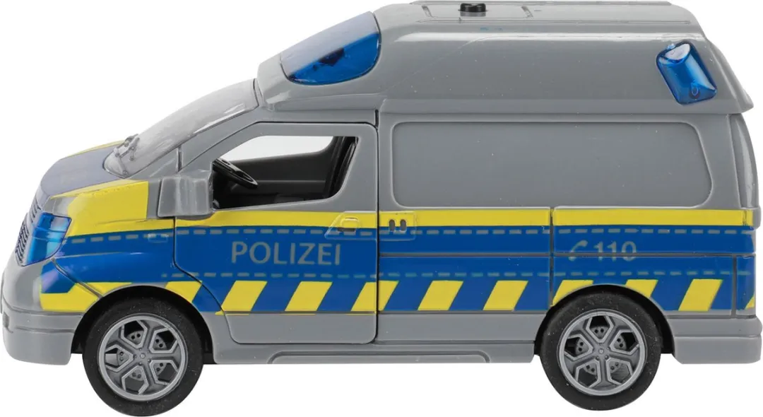 Toi-Toys Cars & Trucks Politiebusje Licht & Geluid MPN 23742B