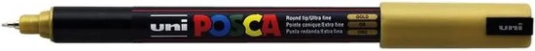 Posca PC1MR EF Goud Verfstift - 6 Stuks