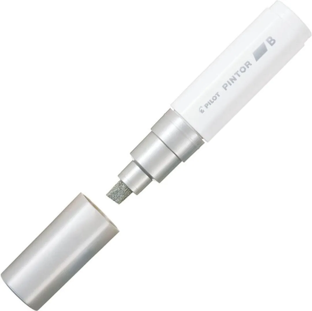 Pilot Pintor Zilveren Verfstift 8mm