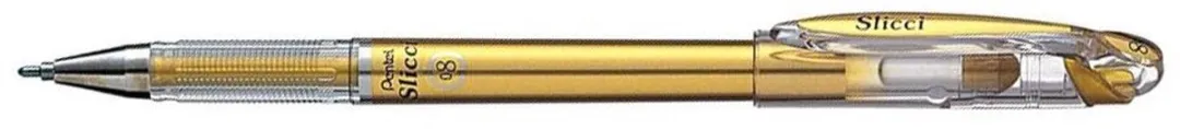 Pentel Arts Slicci Metallic Gelpen Goud