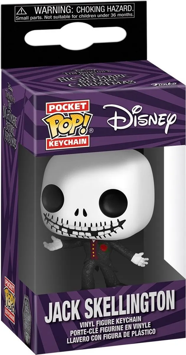 Funko Pocket Pop! The Nightmare Before Christmas Formal Jack - Veelkleurig