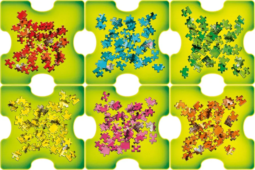 Trefl Puzzel Sorteerbox - 6 Boxen Meerkleurig