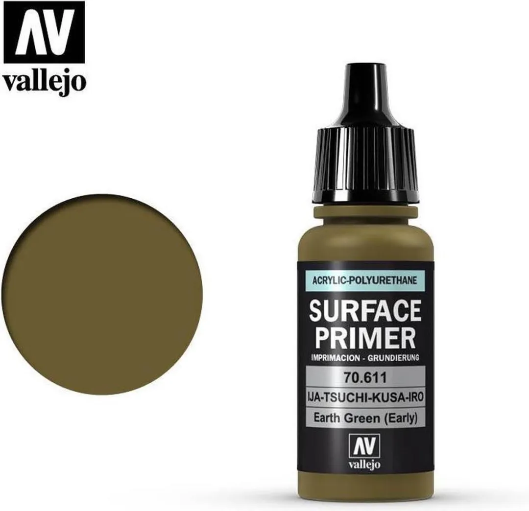 Vallejo Hobbyverf Acrylverf 70611 Ija Tutikusa Primer - 17ml - Multi