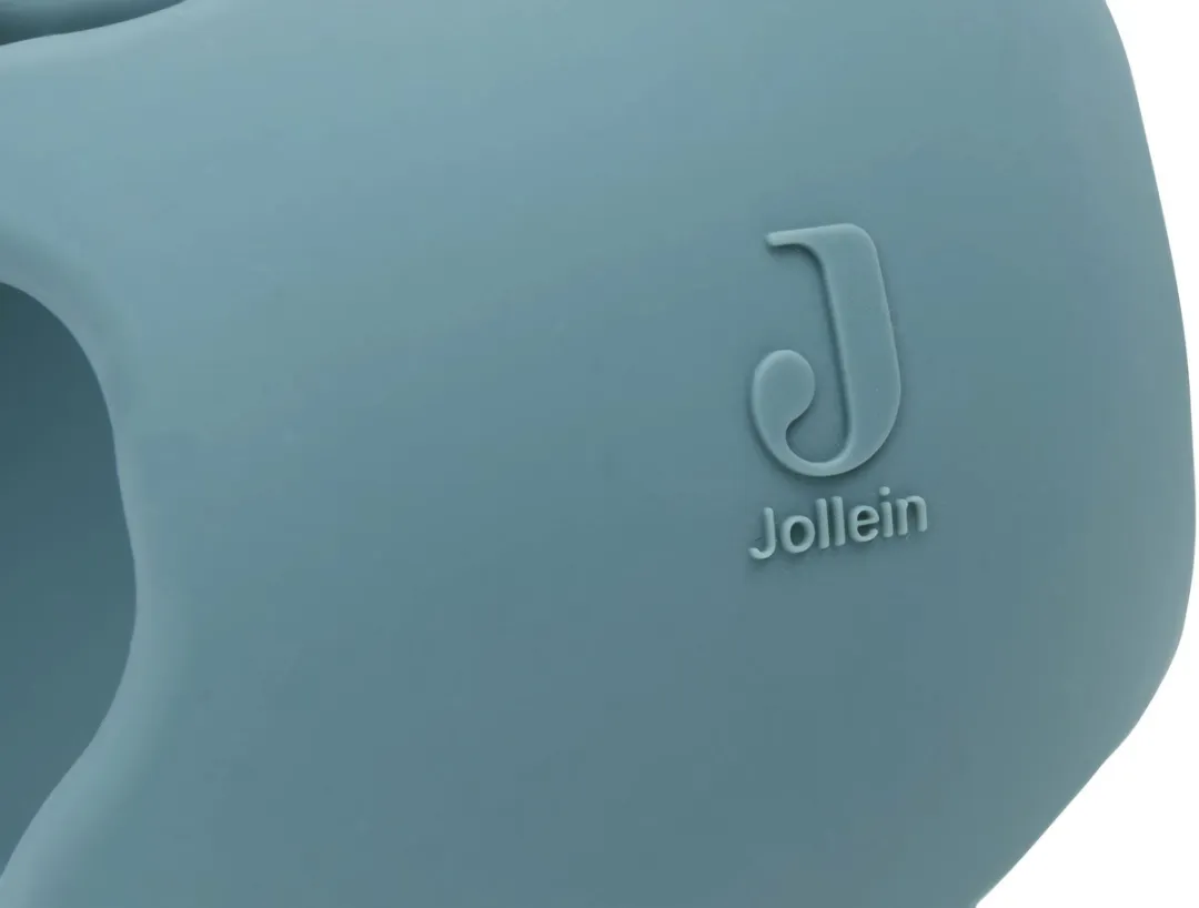 Jollein Baby Bijtring Bal Siliconen Ø9,5cm - Sea Green - afbeelding 6 van 6