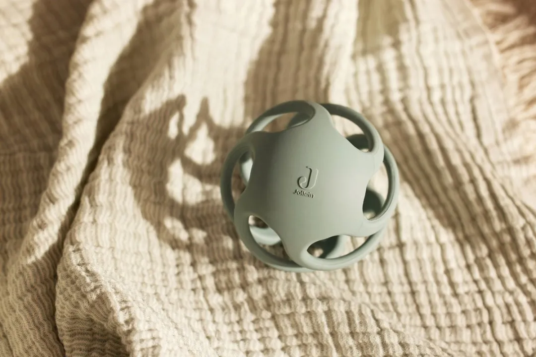 Jollein Baby Bijtring Bal Siliconen Ø9,5cm - Sea Green