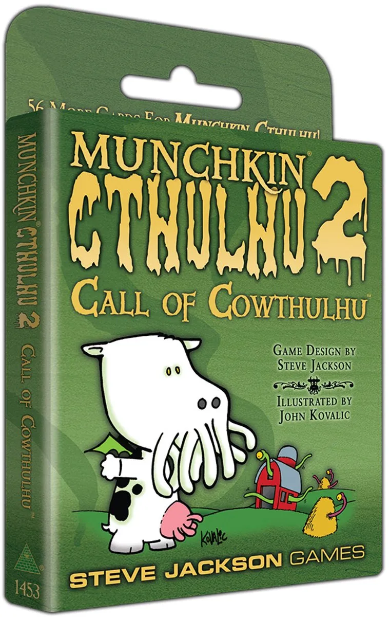 Steve Jackson Games Munchkin Cthulhu 2 Call of Cowthulhu