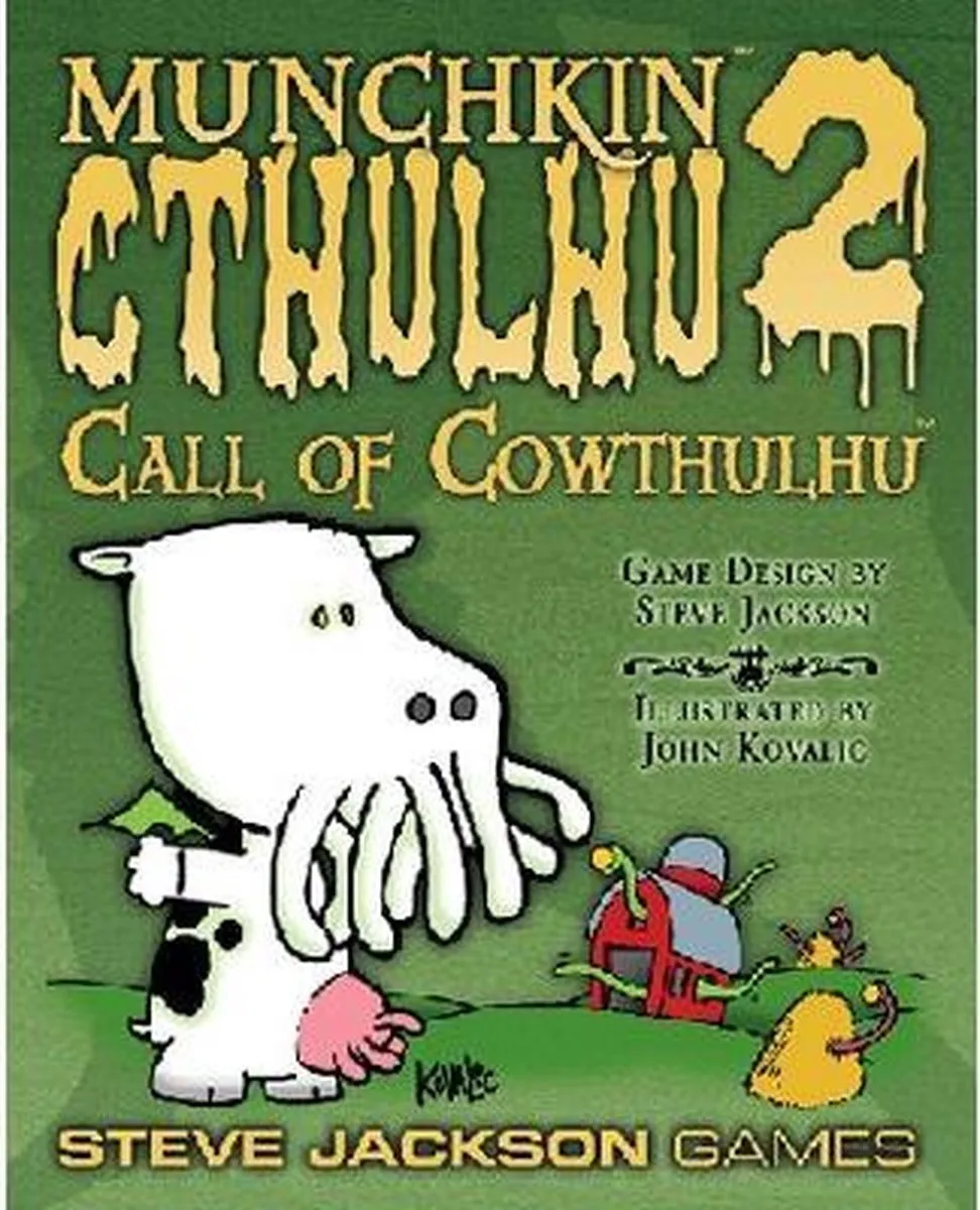 Steve Jackson Games Munchkin Cthulhu 2 Call of Cowthulhu - 2-6 Spelers