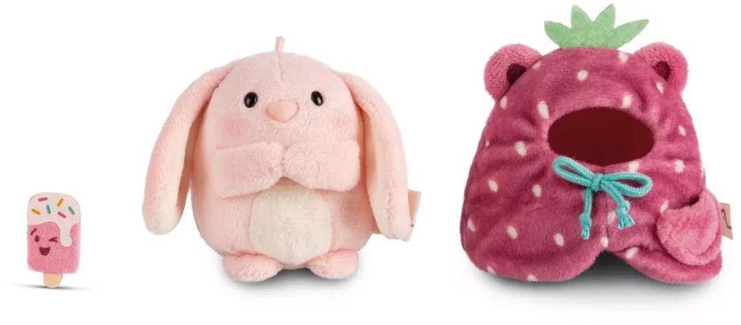 Nici Mymochi Hase Knuffel 8cm - Multicolor